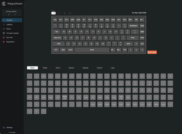 Keychron K2 Max QMK/VIA 無線客製化機械式鍵盤