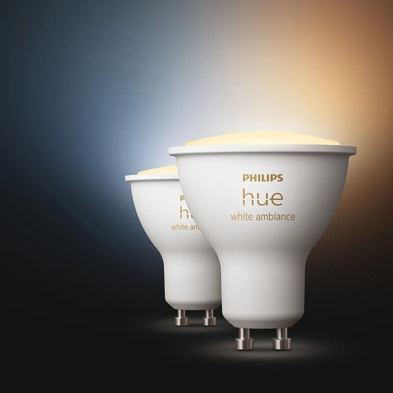 Philips- Hue MR16 黃白光智能燈泡 4.8W