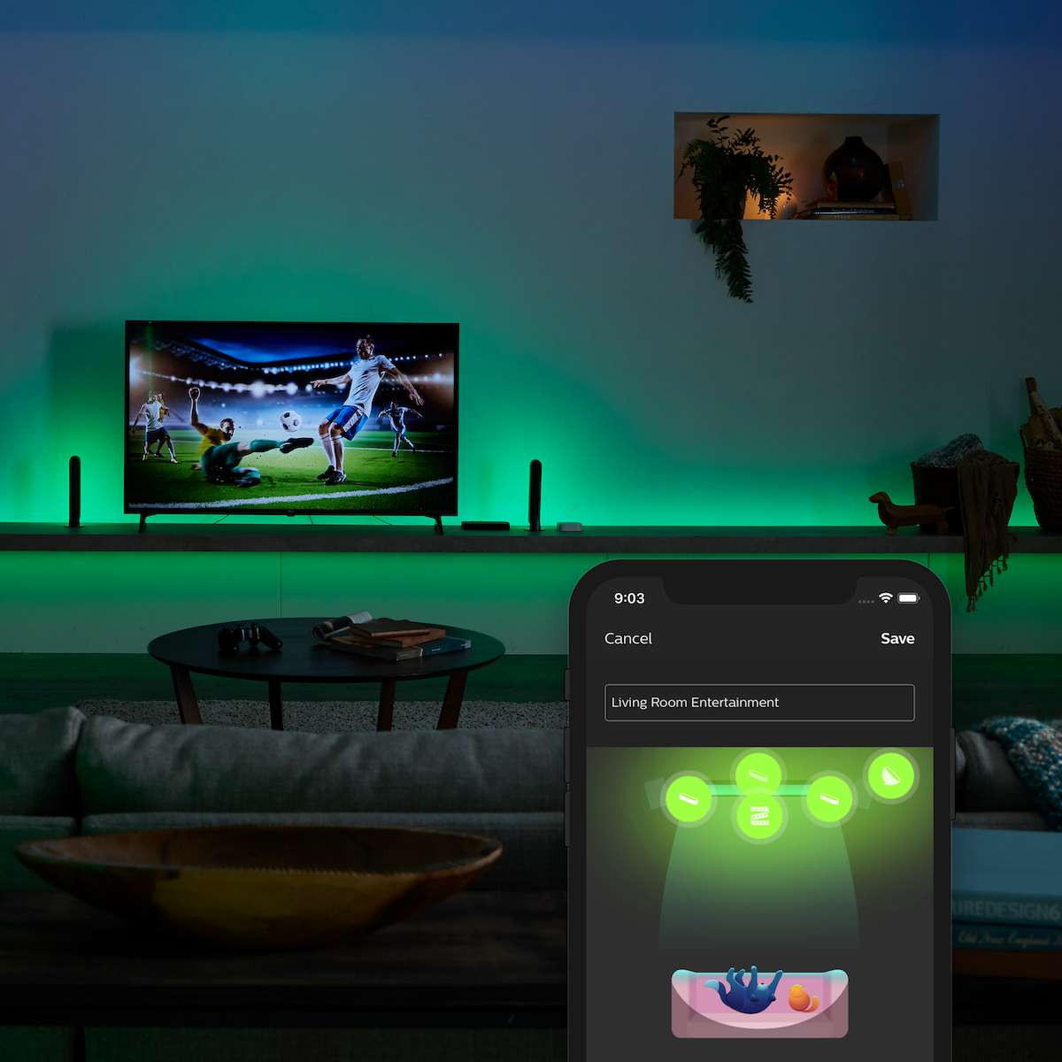 Philips - Hue HDMI 影音燈光同步器