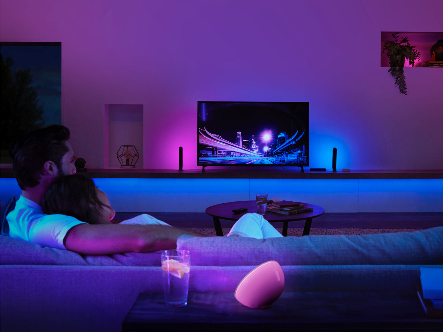 Philips - Hue HDMI 影音燈光同步器