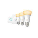 Philips - Hue 黃白光 E27 1100 lm 智能燈泡入門套裝 (藍牙版)-2