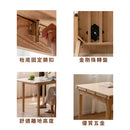 YA004 Banco 小戶型實木摺疊餐桌-12