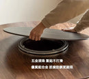 YA027 Miele 實木轉盤圓桌组合-22
