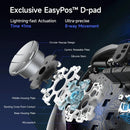 EasySMX - D10 三模無線控制器連充電底座(TMR搖桿-有體感-彩光-震動 -雙模式扳機)(黑色)-10