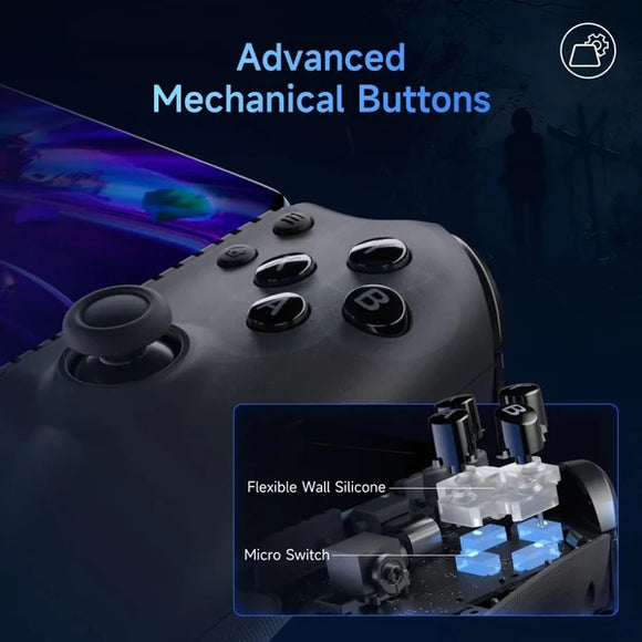 EasySMX - M15 藍牙手機遊戲控制器(支援Android及iOS)(黑色)