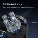 EasySMX - D10 三模無線控制器連充電底座(TMR搖桿-有體感-彩光-震動 -雙模式扳機)(黑色)-7