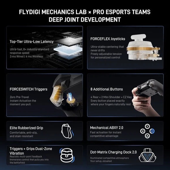 Flydigi - Vader 5 Pro - Wireless Gaming Controller