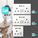 GaN36W 雙Type-C 電制插座 (單蘇) - 香濱金-4