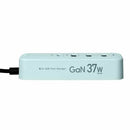 『 夾充 』GaN 37W夾枱迷你快速充電器 - 馬卡龍綠色-5
