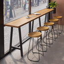 Galleria 簡約實木高腳吧檯桌椅-1