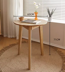 Vapaa 實木圓形餐桌-8