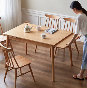 Kiva 現代伸縮餐桌 - 0