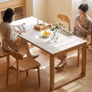 Kaski實木岩板餐桌系列-9