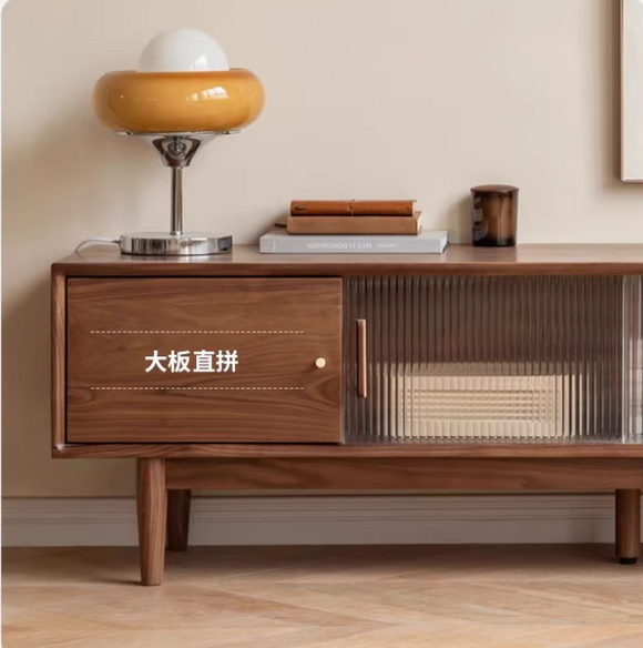 Sade 胡桃木藝術電視櫃