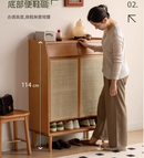 Kutsu 高端實木鞋櫃-5