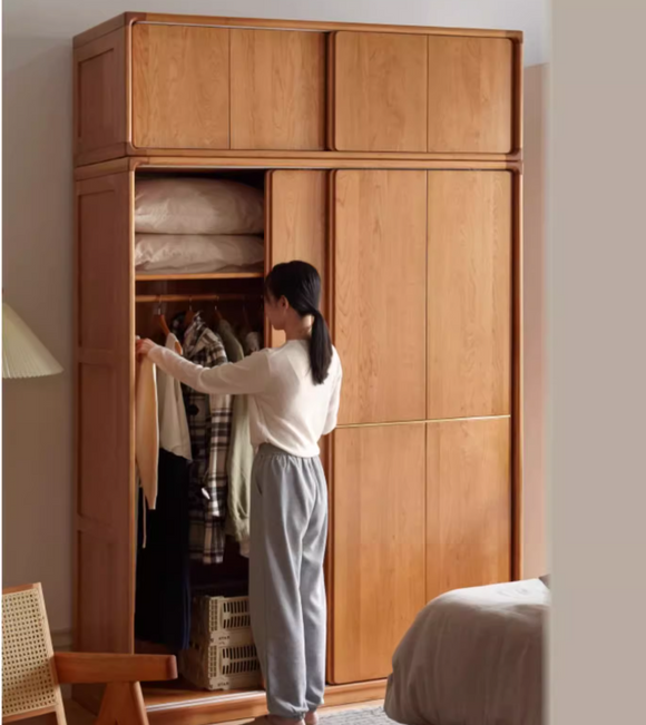 Savy 北歐風情實木衣櫃