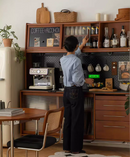 Norr 復古實木餐邊櫃-2