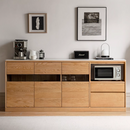 Vara 北歐實木岩板餐邊櫃-1