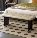 Fjell 實木黃牛皮長凳-7