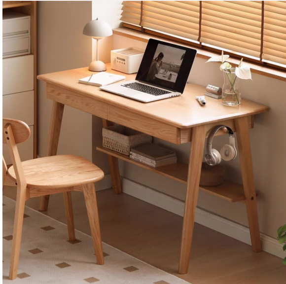 Salmia 實木簡約書桌