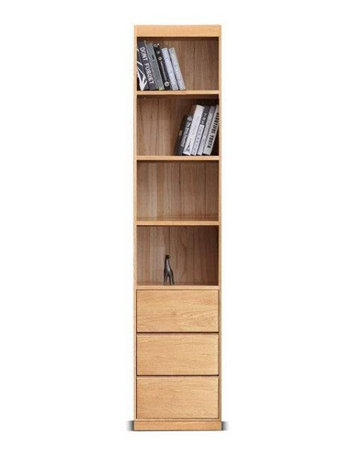 Linna 簡約現代橡木書架組合