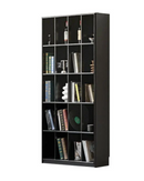 Varpu 黑色復古落地書架-6