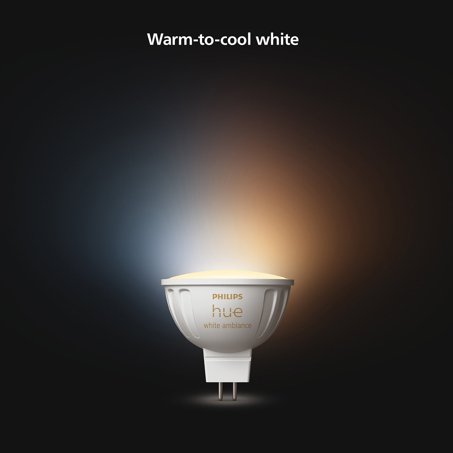 Philips - Hue MR16 黃白光智能燈泡 4.8W