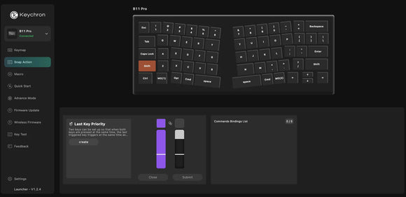 Keychron B11 Pro Ultra-Slim Wireless Foldable Keyboard