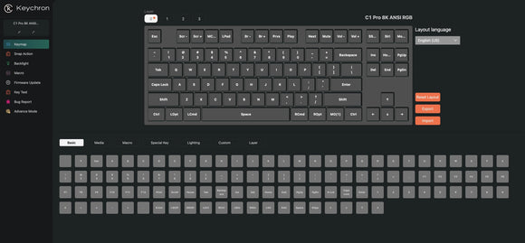 Keychron C1 Pro 8K RGB 背光 有線機械鍵盤