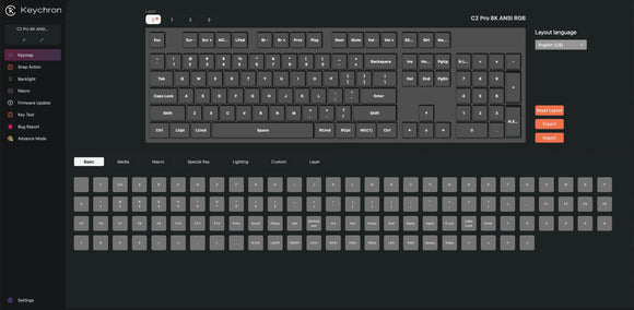 Keychron C2 Pro 8K RGB Backlight 有線機械鍵盤