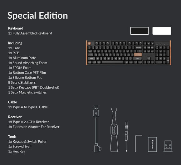 Keychron K10 HE 磁軸無線機械鍵盤
