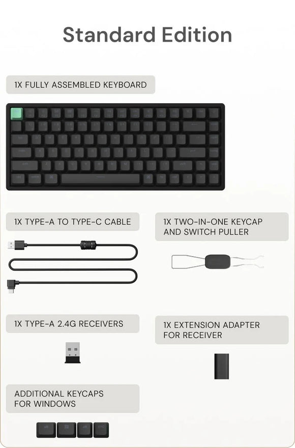 Keychron K2 HE 磁軸無線機械鍵盤