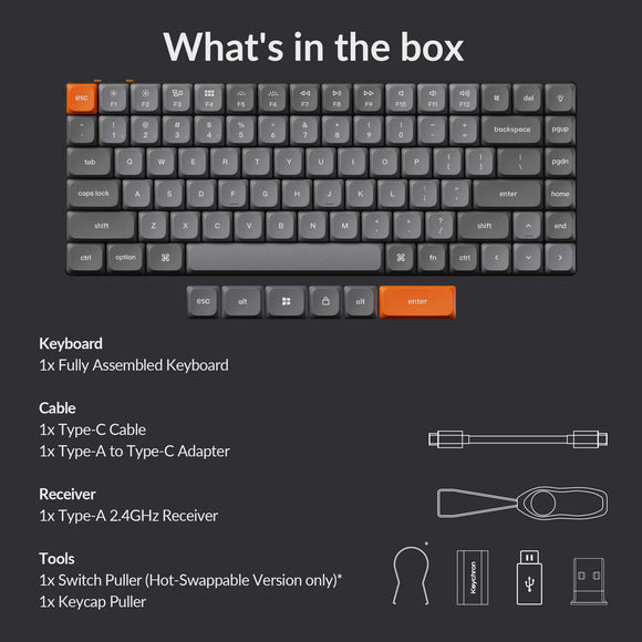 Keychron K3 Max QMK/VIA 無線客製化機械式鍵盤