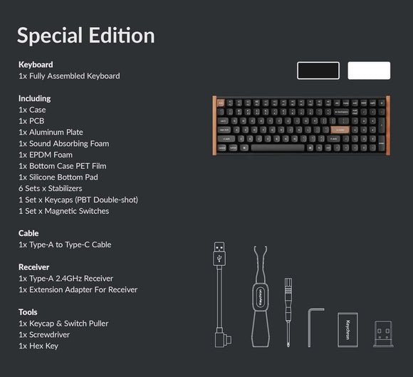 Keychron K4 HE 無線磁軸客製化鍵盤