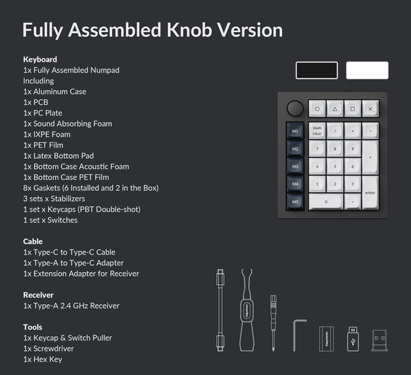 Keychron Q0 Max QMK 客製化數字鍵盤