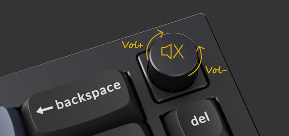 Keychron Q2 Knob QMK 客制化機械鍵盤(旋鈕版本)