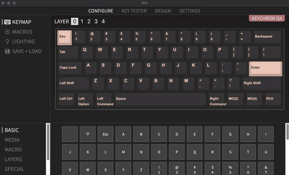 Keychron Q4 QMK 定制機械鍵盤