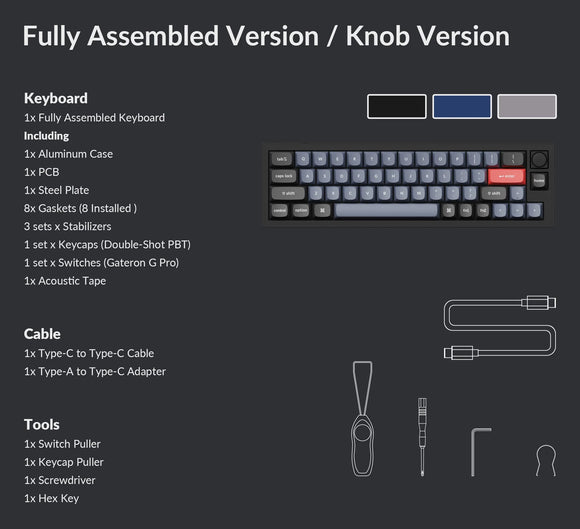 Keychron Q9 QMK 定制機械鍵盤