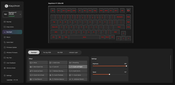 Keychron V1 Ultra 8K Wireless Custom Mechanical Keyboard