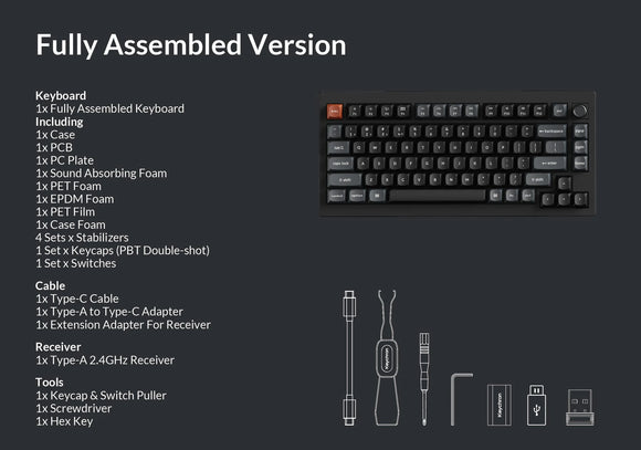 Keychron V1 Ultra 8K Wireless Custom Mechanical Keyboard