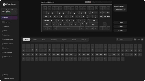 Keychron V3 Ultra 8K 無線客製機械鍵盤