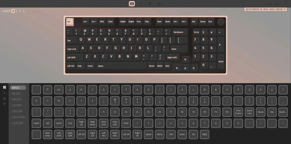 Keychron V5 Max QMK/VIA 無線客製化機械式鍵盤