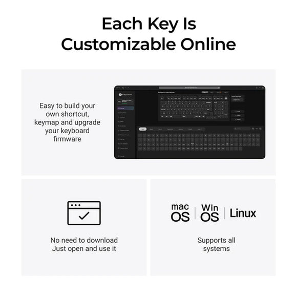 Keychron V5 Ultra 8K Wireless Custom Mechanical Keyboard