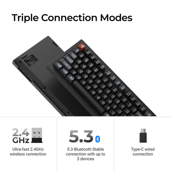 Keychron V5 Ultra 8K Wireless Custom Mechanical Keyboard