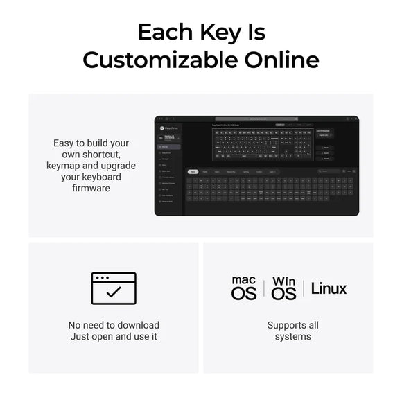 Keychron V6 Ultra 8K Wireless Custom Mechanical Keyboard