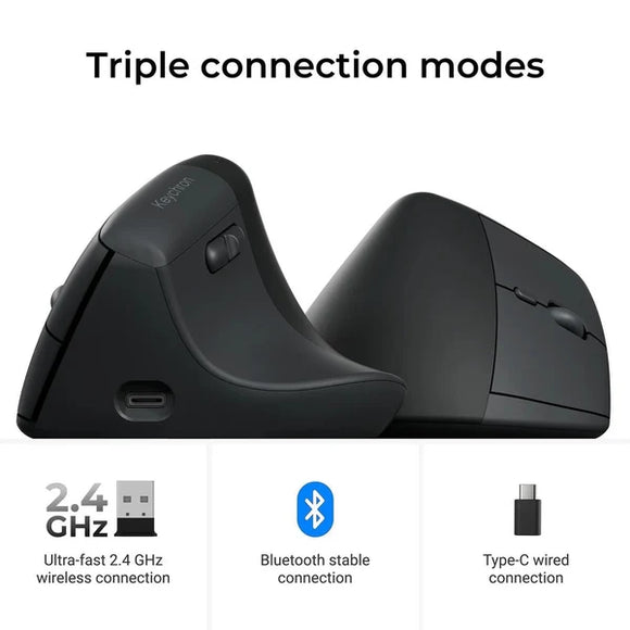 Keychron BM27 Ergonomic Wireless Mouse 無線人體工學滑鼠