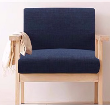 Buy blue LF028 Kallio Solid Wood Fabric Sofa