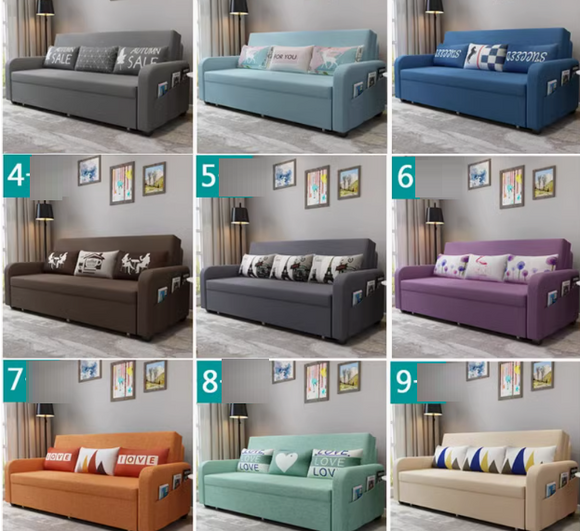 Helmi 多功能儲物布藝梳化床