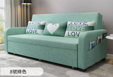 Buy 綠色 LF071 Helmi Multifunctional Storage Fabric Sofa Bed