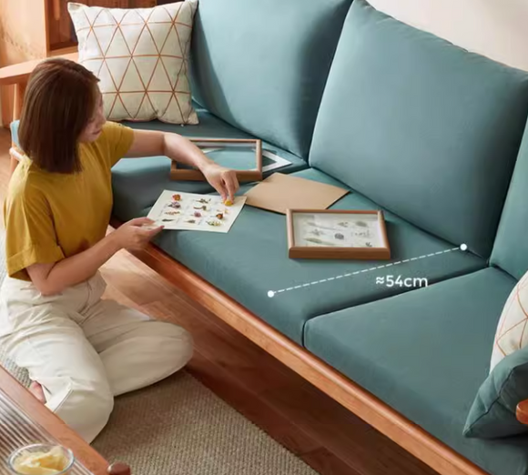 Sakura 日式實木沙發小戶型